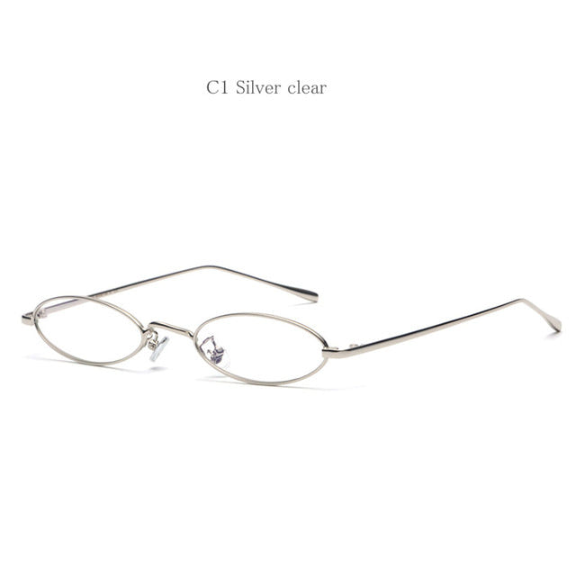 Small Oval Sunglasses - New Retro Streetwear Newretro.Net