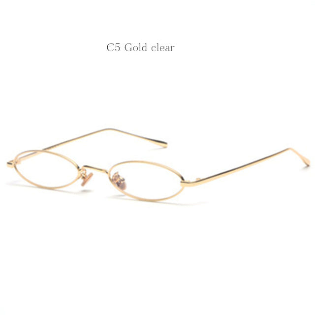 Small Oval Sunglasses - New Retro Streetwear Newretro.Net