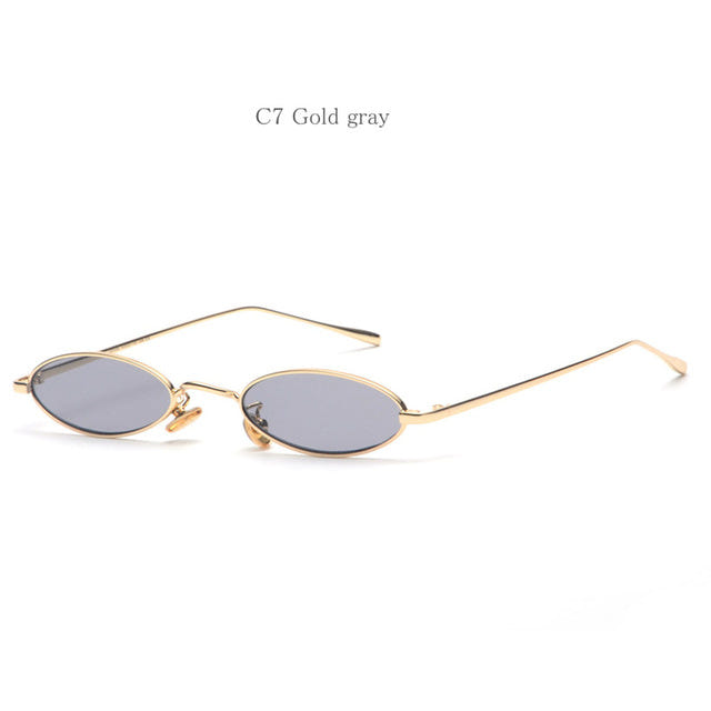 Small Oval Sunglasses - New Retro Streetwear Newretro.Net