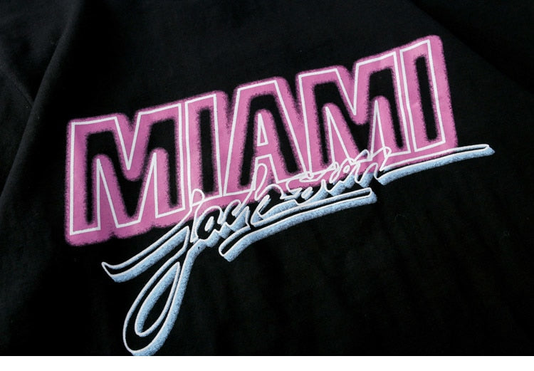 Miami Streets Tee - New Retro Streetwear Newretro.Net