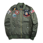 New Retro Street Fashion Flight Bomber MA1 jacket - New Retro Streetwear Newretro.Net