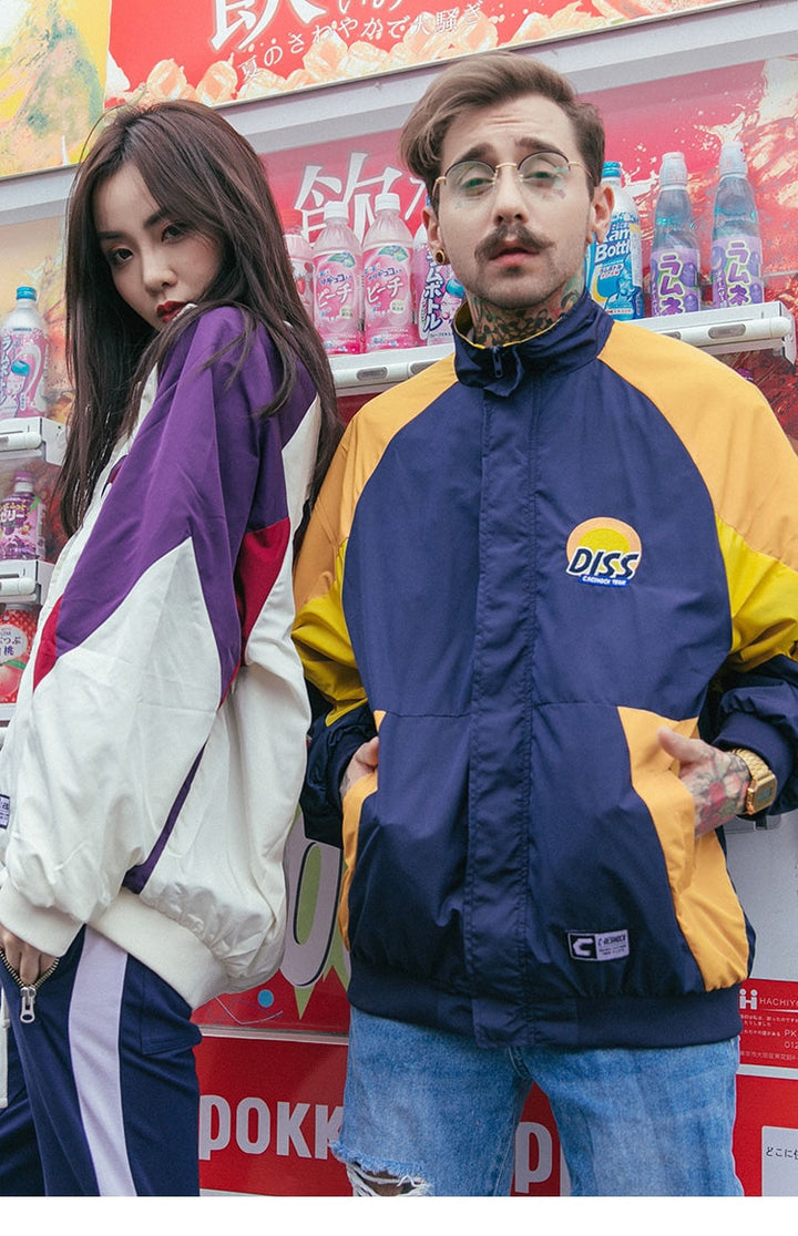 Diss Embroidery Jacket (Limited Edition) - New Retro Streetwear Newretro.Net