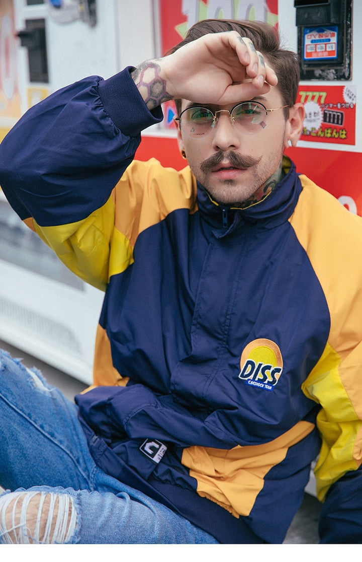 Diss Embroidery Jacket (Limited Edition) - New Retro Streetwear Newretro.Net