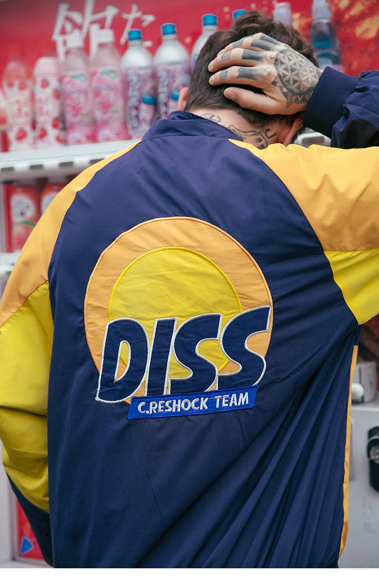 Diss Embroidery Jacket (Limited Edition) - New Retro Streetwear Newretro.Net