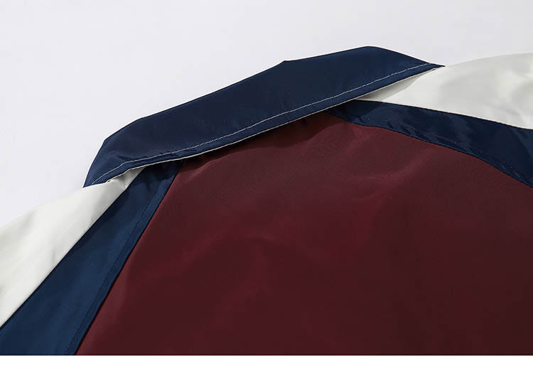 Block Patchwork Jackets - New Retro Streetwear Newretro.Net