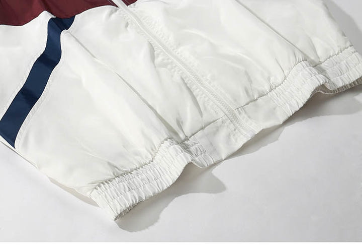 Block Patchwork Jackets - New Retro Streetwear Newretro.Net