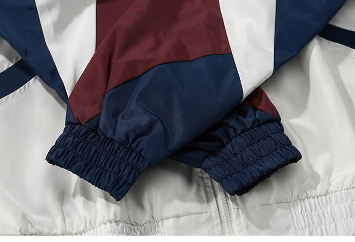 Block Patchwork Jackets - New Retro Streetwear Newretro.Net