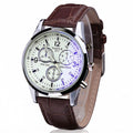 Blue Ray Analog Watch