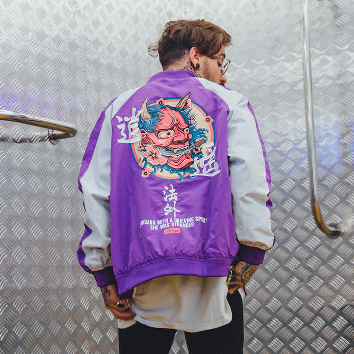 Retro Devil Jacket - New Retro Streetwear Newretro.Net