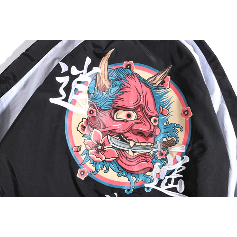 Retro Devil Jacket - New Retro Streetwear Newretro.Net
