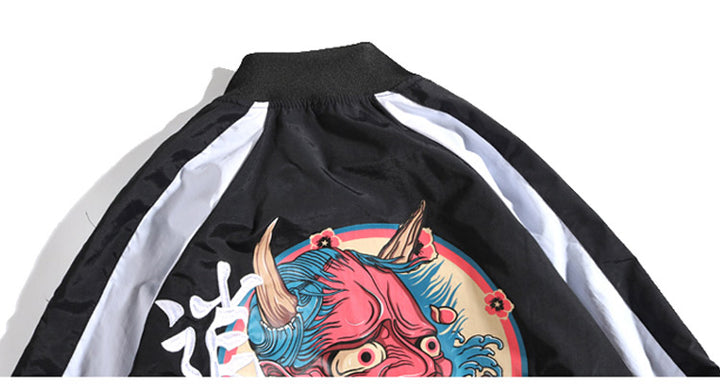 Retro Devil Jacket - New Retro Streetwear Newretro.Net