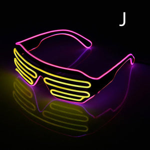 LED Neon Glasses - Newretro.Net