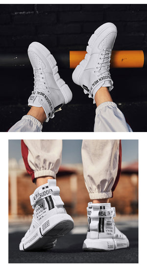 High Top Retro Sneakers - New Retro Streetwear Newretro.Net