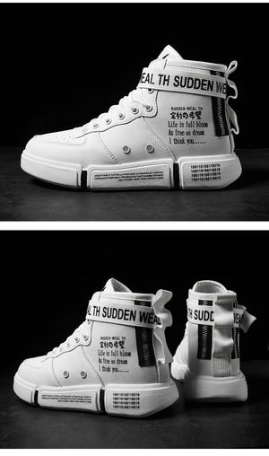 High Top Retro Sneakers - New Retro Streetwear Newretro.Net