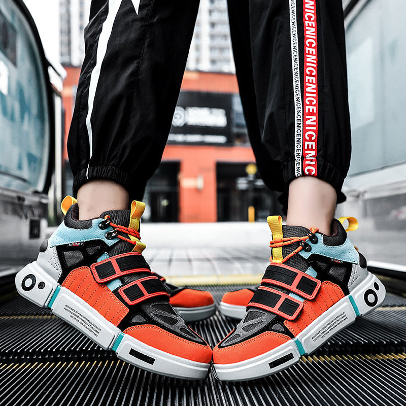 Orange Retro Streetwear Sneakers – - Main Image